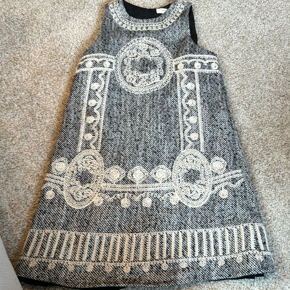 Vintage Freeway wool embroidery dress - Picture 2 of 12